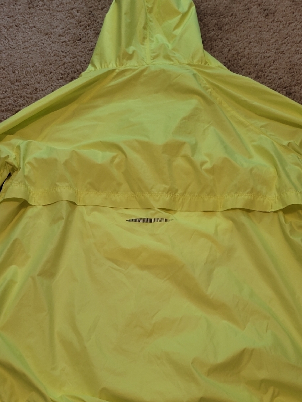 Under Armour Storm 1 Women's Neon Yellow Hooded Pullover Jacket - Picture 5 of 7